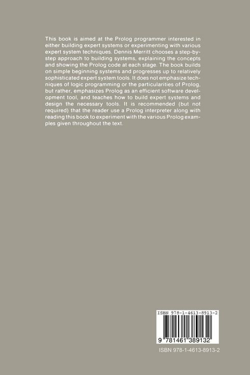 Produktbild: Building Expert Systems in Prolog