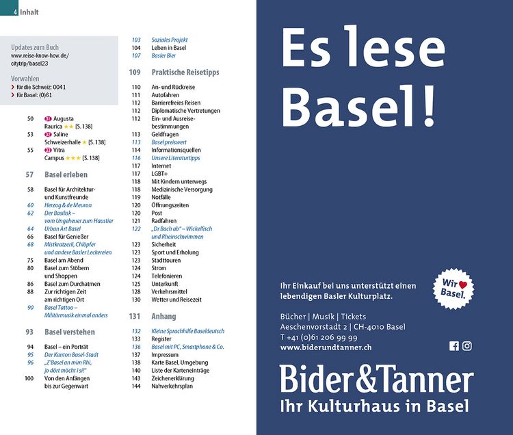Produktbild: Reise Know-How CityTrip Basel
