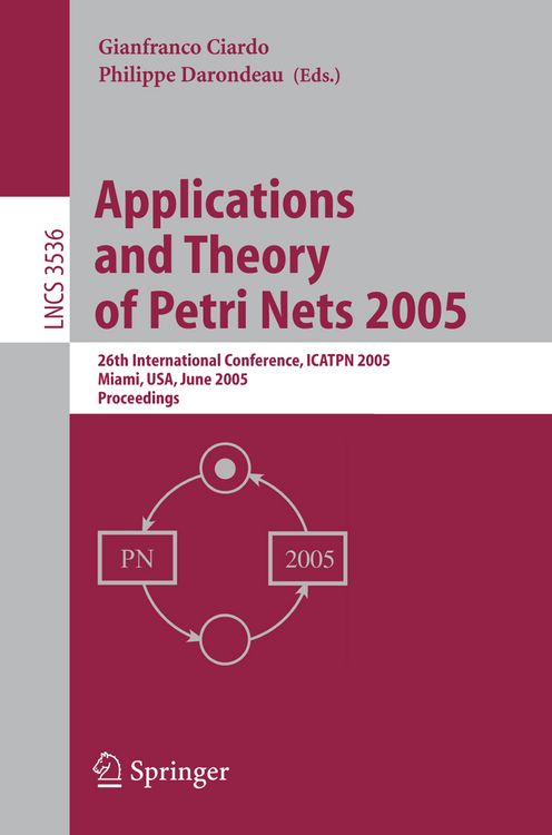 Produktbild: Applications and Theory of Petri Nets 2005