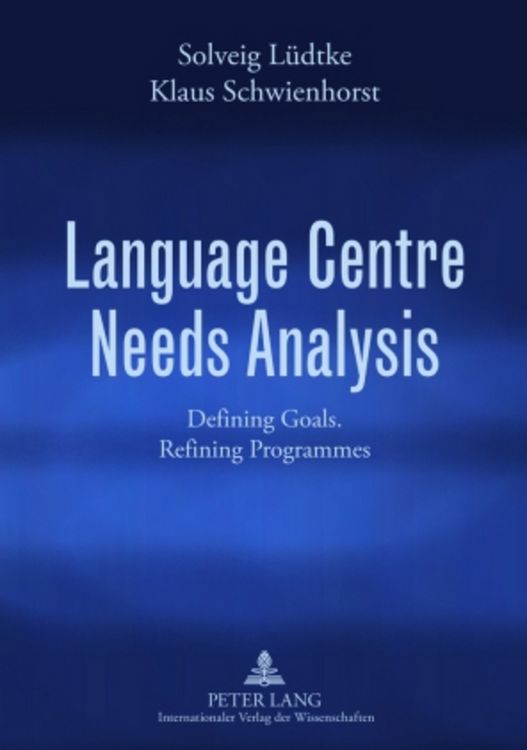 Produktbild: Language Centre Needs Analysis