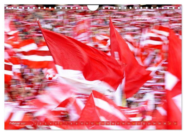 Produktbild: Ich liebe Fu&szlig;ball (Wandkalender 2027 DIN A4 quer), CALVENDO Monatskalender