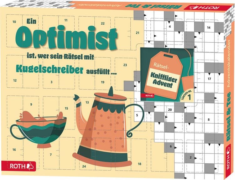 Produktbild: R&auml;tsel & Bio- Tee-Adventskalender