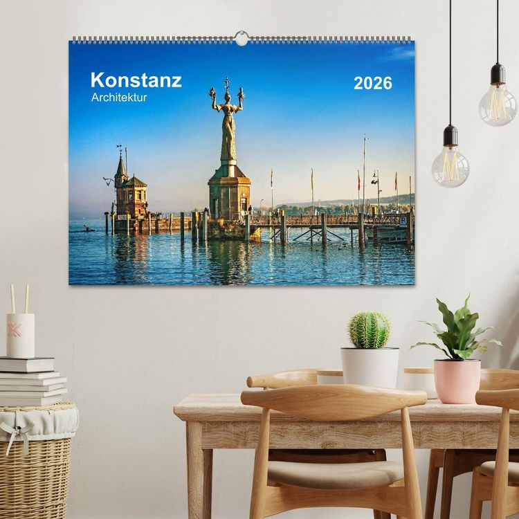 Produktbild: Konstanz Architektur (Wandkalender 2026 DIN A2 quer), CALVENDO Monatskalender