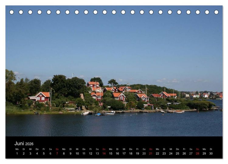 Produktbild: S&uuml;dschweden (Tischkalender 2026 DIN A5 quer), CALVENDO Monatskalender