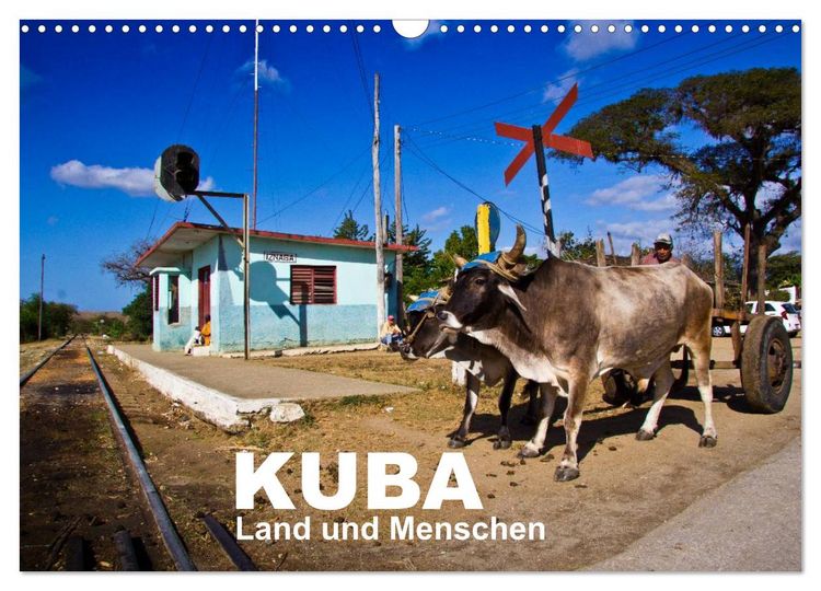 Produktbild: KUBA - Land und Menschen (Wandkalender 2026 DIN A3 quer), CALVENDO Monatskalender