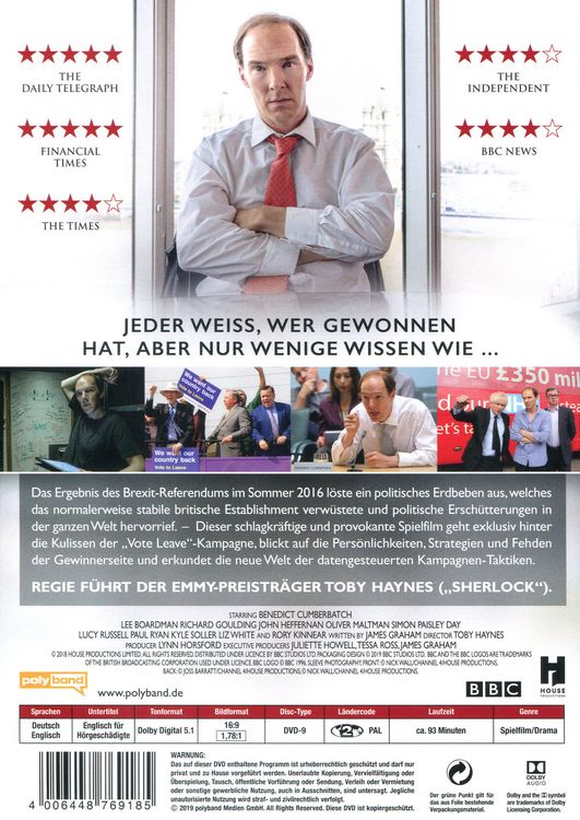 Produktbild: Brexit - The Uncivil War