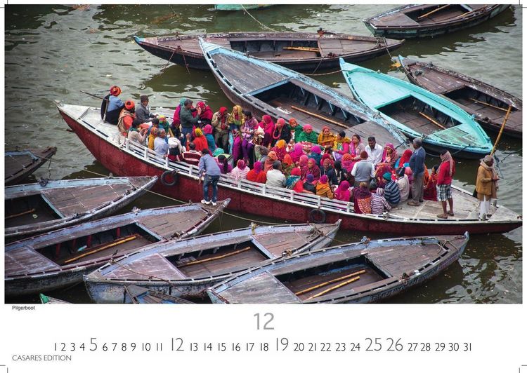 Produktbild: Indien Kalender 2027 &ndash; Wandkalender | Fotokalender Asien 24x35cm - Entdecken Sie die vielf&auml;ltige Kultur Indiens in 12 faszinierenden Fotos
