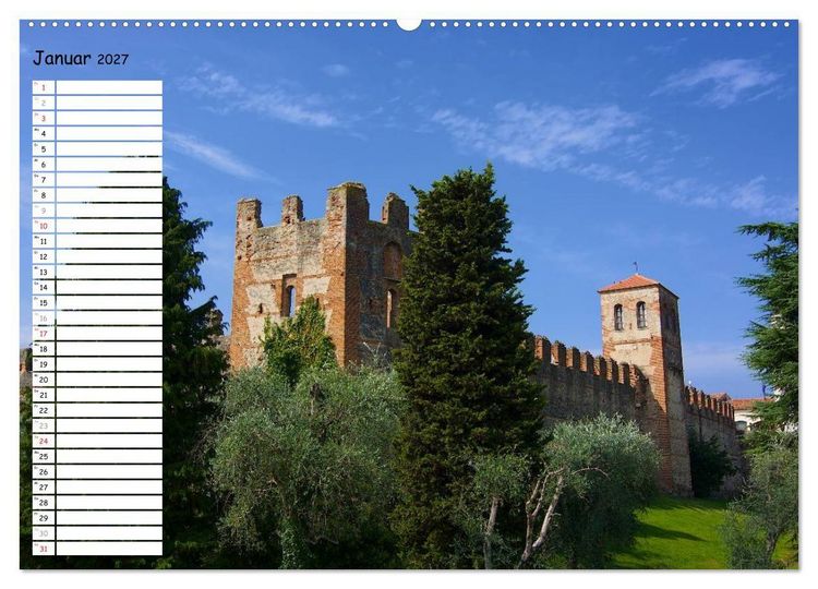 Produktbild: Lazise und Umgebung (hochwertiger Premium Wandkalender 2027 DIN A2 quer), Kunstdruck in Hochglanz