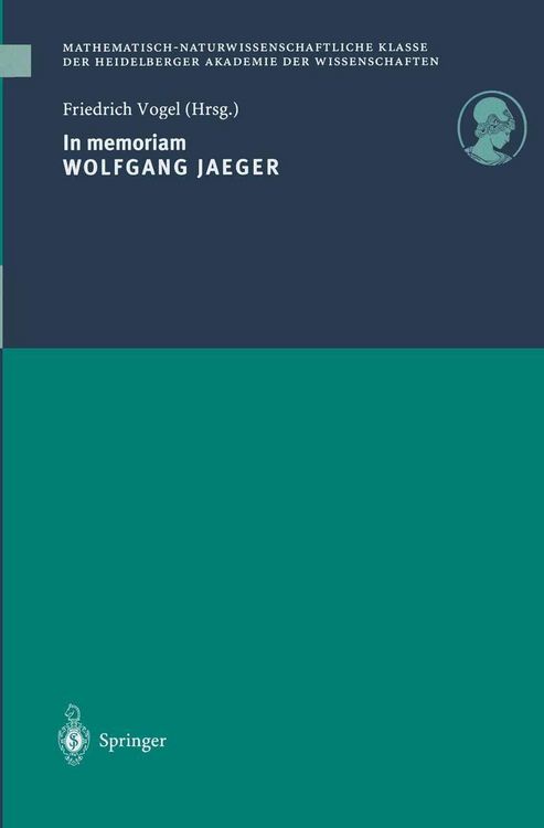 Produktbild: In memoriam Wolfgang Jaeger