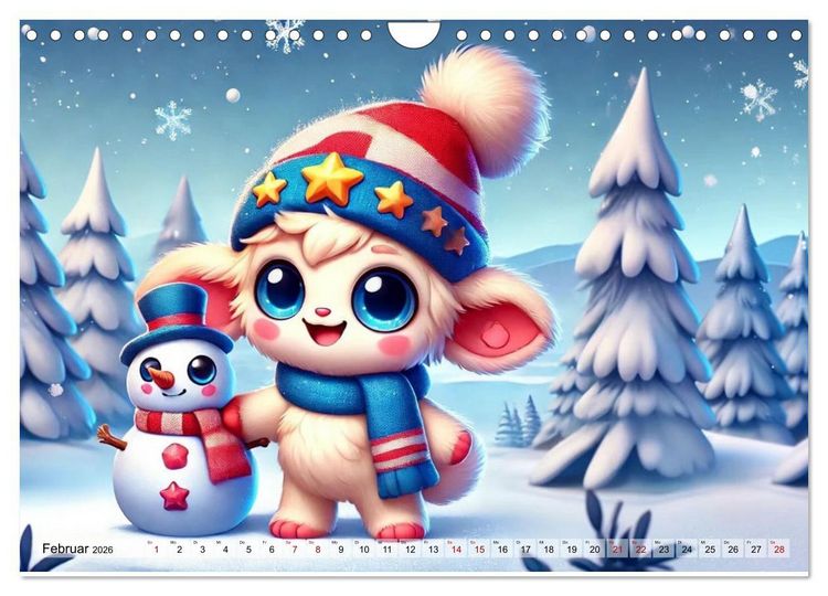 Produktbild: Buddy Stars - Abenteuer f&uuml;r Kinder (Wandkalender 2026 DIN A4 quer), CALVENDO Monatskalender
