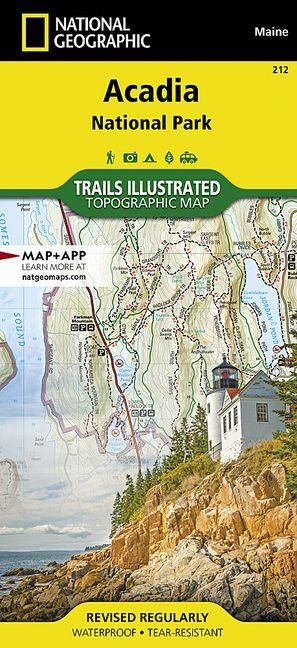 Produktbild: Acadia National Park Map