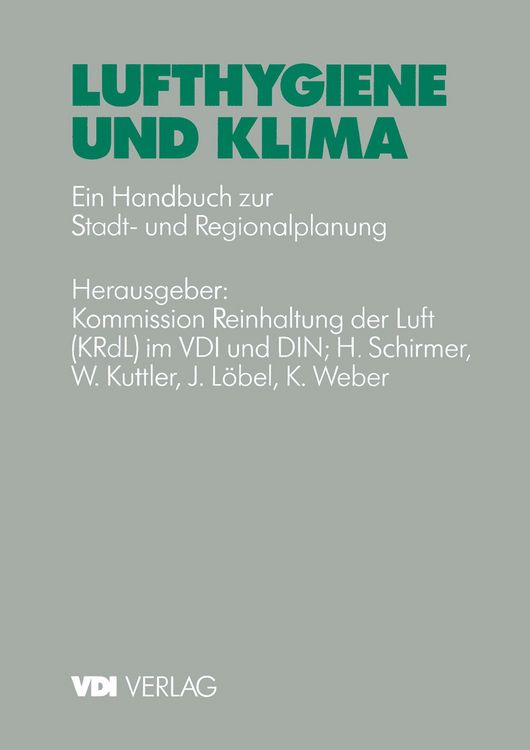 Produktbild: Lufthygiene und Klima