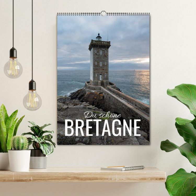 Produktbild: Du sch&ouml;ne Bretagne (Wandkalender 2026 DIN A2 hoch), CALVENDO Monatskalender