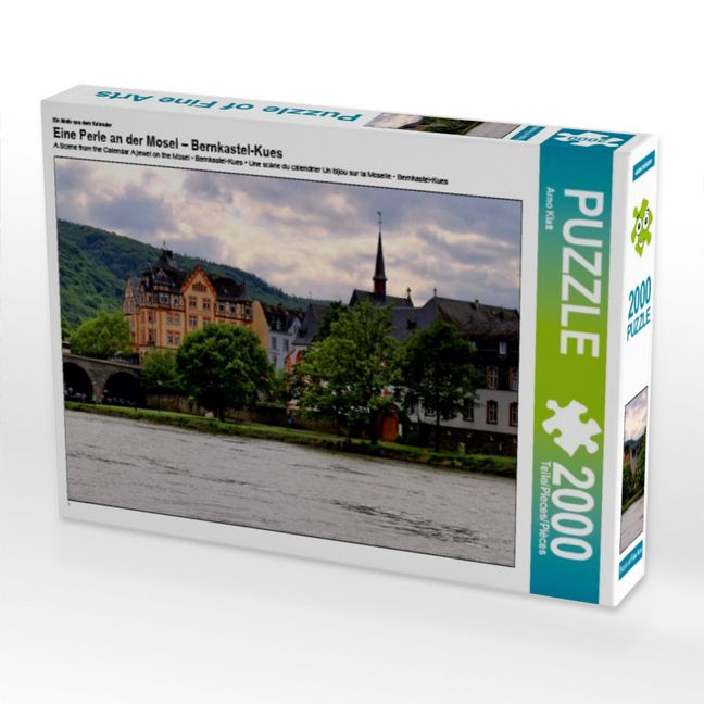 Produktbild: Ein Motiv aus dem Kalender Eine Perle an der Mosel - Bernkastel-Kues (Puzzle)