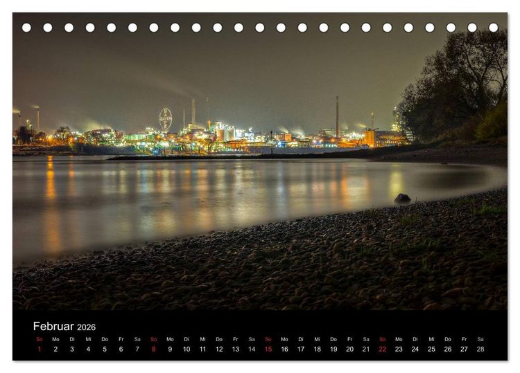 Produktbild: Leverkusen - Stadt und Natur (Tischkalender 2026 DIN A5 quer), CALVENDO Monatskalender