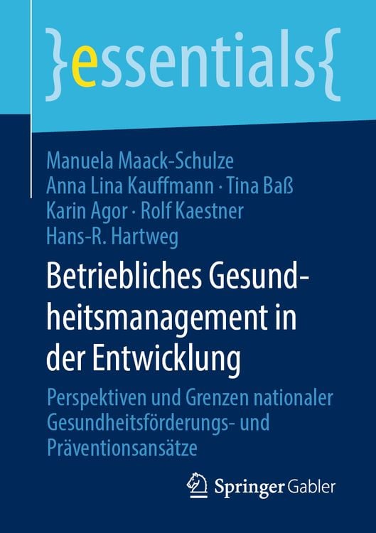 Produktbild: Betriebliches Gesundheitsmanagement in der Entwicklung