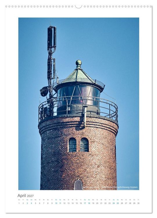 Produktbild: Leuchtt&uuml;rme an der Nordseek&uuml;ste (hochwertiger Premium Wandkalender 2027 DIN A2 hoch), Kunstdruck in Hochglanz
