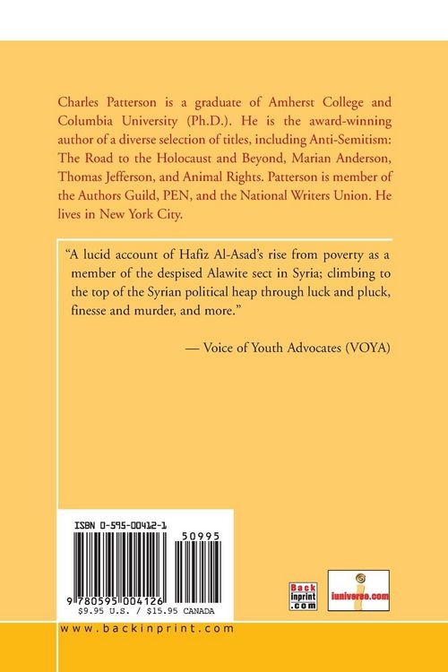 Produktbild: Hafiz Al-Asad of Syria