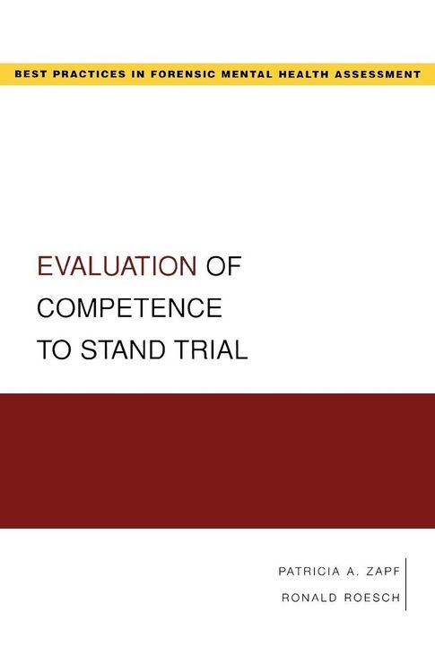 Produktbild: Evaluation of Competence to Stand Trial