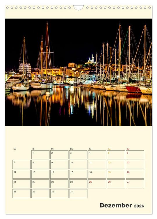 Produktbild: Segeln bis zum Horizont (Wandkalender 2026 DIN A3 hoch), CALVENDO Monatskalender