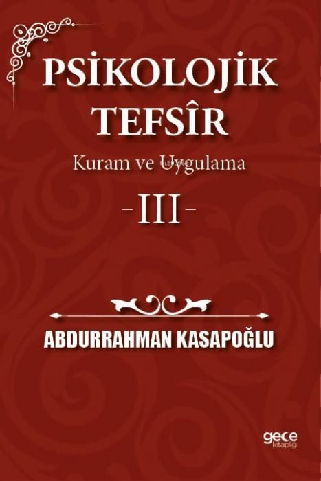 Produktbild: Psikolojik Tefsir Kuram ve Uygulama 3
