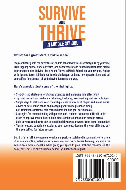 Produktbild: Survive and Thrive in Middle School