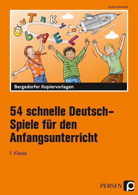 Produktbild: 54 schnelle Deutsch-Spiele f. d. Anfangsunterricht
