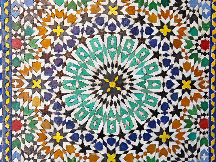 Produktbild: CALVENDO Puzzle Mosaik, Marrakesch | 1000 Teile Lege-Gr&ouml;&szlig;e 64x48cm Foto-Puzzle f&uuml;r gl&uuml;ckliche Stunden