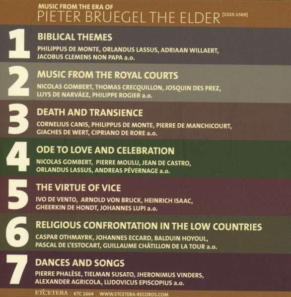 Produktbild: Music from the Era of Pieter Bruegel the Elder
