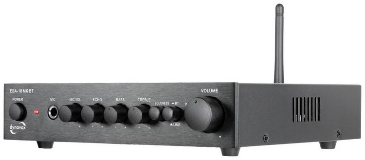 Produktbild: Dynavox ESA-18 MK BT Stereo-Verst&auml;rker 2 x 75W Schwarz