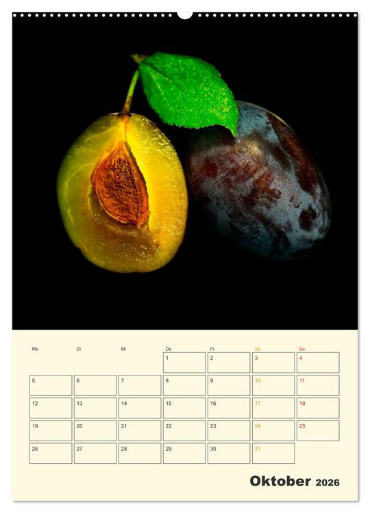 Produktbild: Allerlei Fr&uuml;chte (hochwertiger Premium Wandkalender 2026 DIN A2 hoch), Kunstdruck in Hochglanz