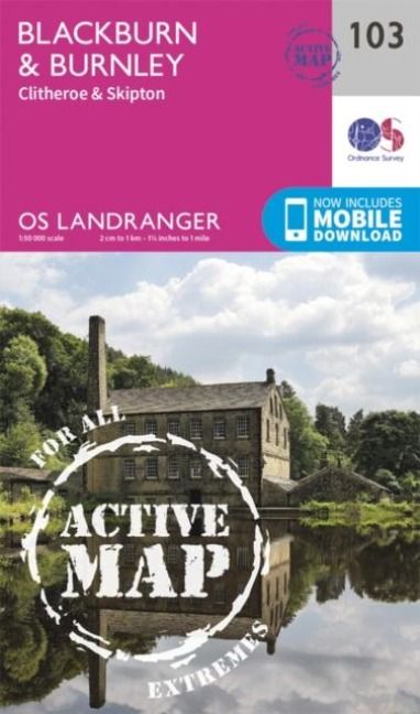 Produktbild: Blackburn & Burnley, Clitheroe & Skipton