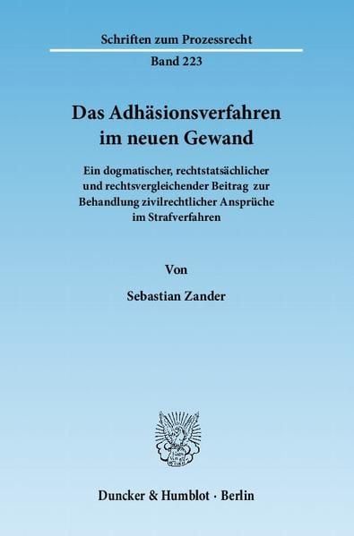 Produktbild: Das Adh&auml;sionsverfahren im neuen Gewand.