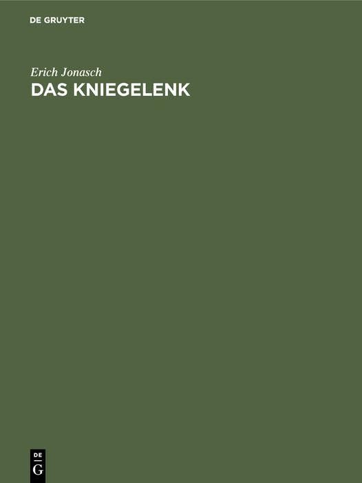 Produktbild: Das Kniegelenk