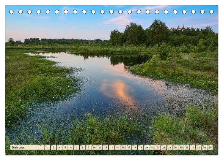 Produktbild: Niedersachsens Natur (Tischkalender 2026 DIN A5 quer), CALVENDO Monatskalender