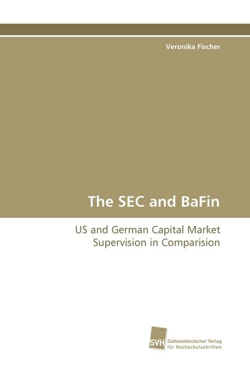 Produktbild: The SEC and BaFin