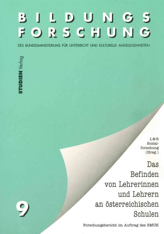 Produktbild: Das Befinden von Lehrerinnen und Lehrern an &ouml;sterreichischen Schulen