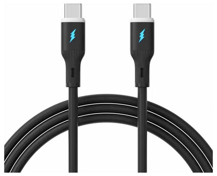 Produktbild: Akyga USB-Kabel USB-C&reg; Stecker, USB-C&reg; Stecker 1m Schwarz AK-USB-67