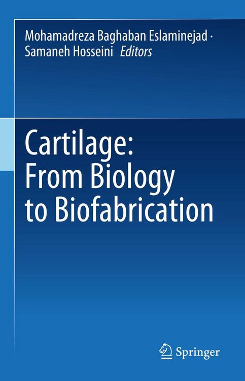 Produktbild: Cartilage: From Biology to Biofabrication