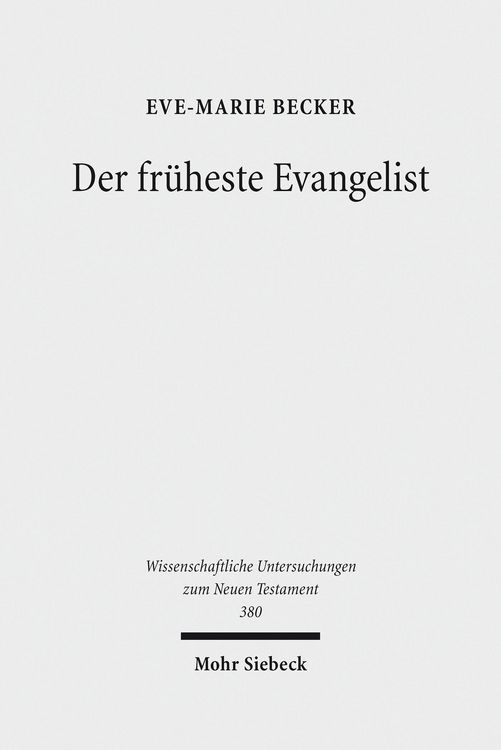 Produktbild: Der fr&uuml;heste Evangelist