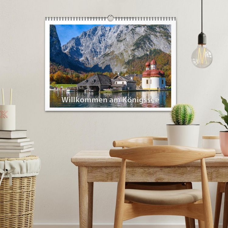 Produktbild: Willkommen am K&ouml;nigssee (Wandkalender 2026 DIN A3 quer), CALVENDO Monatskalender
