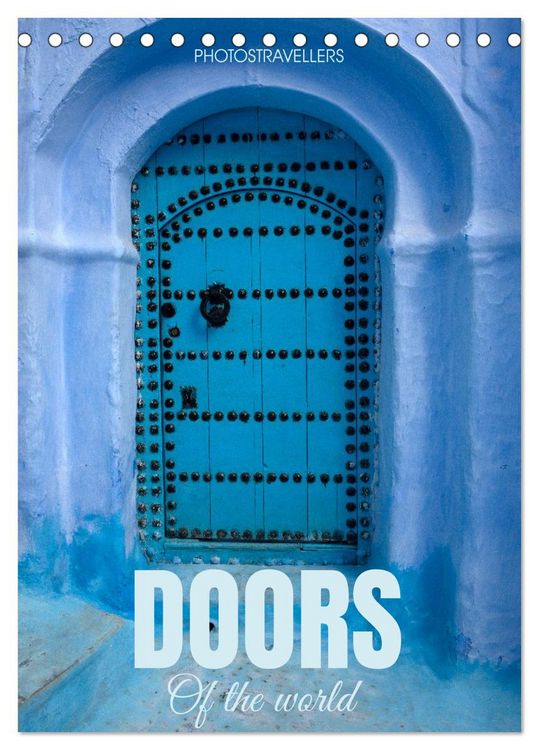 Produktbild: Doors of the world (Desk Calendar 2026 DIN A5 portrait), CALVENDO 12 Month DeskCalendar