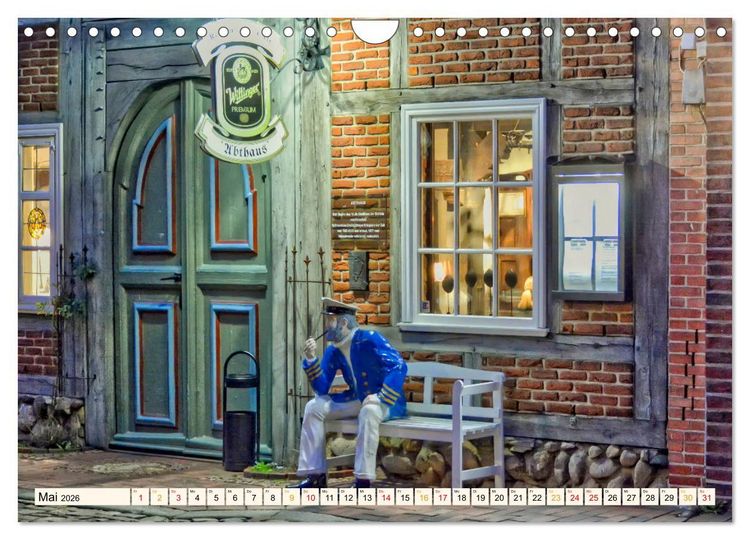 Produktbild: Reise durch Deutschland - Hansestadt Stade (Wandkalender 2026 DIN A4 quer), CALVENDO Monatskalender