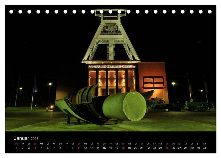 Produktbild: Industriekultur Ruhrgebiet (Tischkalender 2026 DIN A5 quer), CALVENDO Monatskalender
