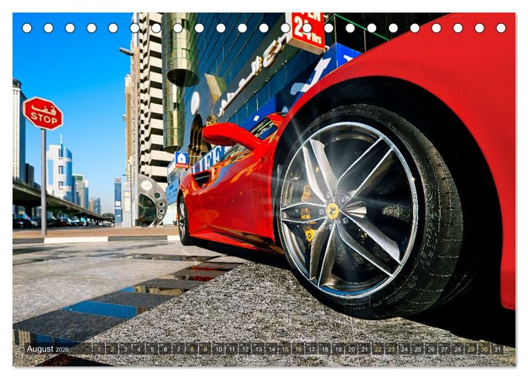 Produktbild: Dubai - zwischen Traum und Wirklichkeit (Tischkalender 2026 DIN A5 quer), CALVENDO Monatskalender