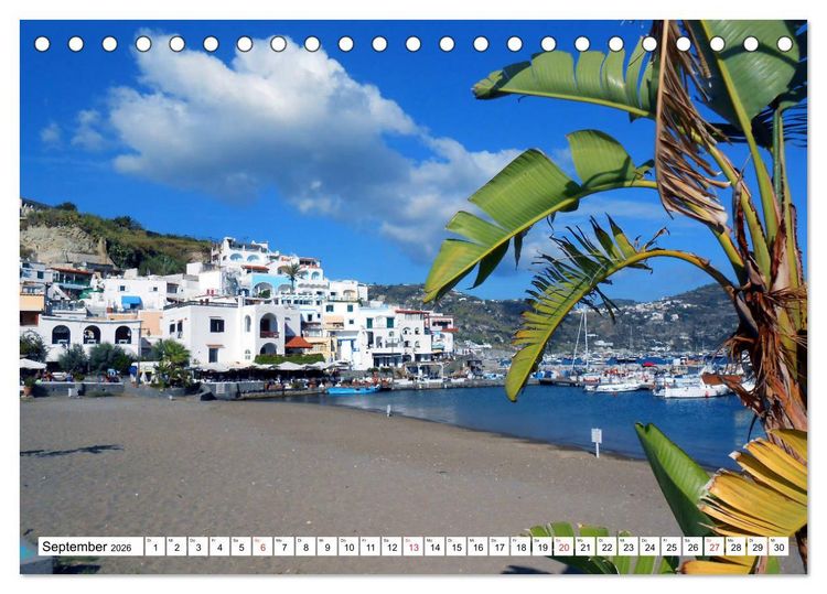 Produktbild: Ischia - Italiens Trauminsel (Tischkalender 2026 DIN A5 quer), CALVENDO Monatskalender