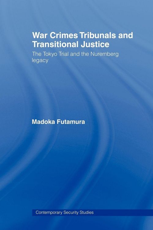 Produktbild: War Crimes Tribunals and Transitional Justice