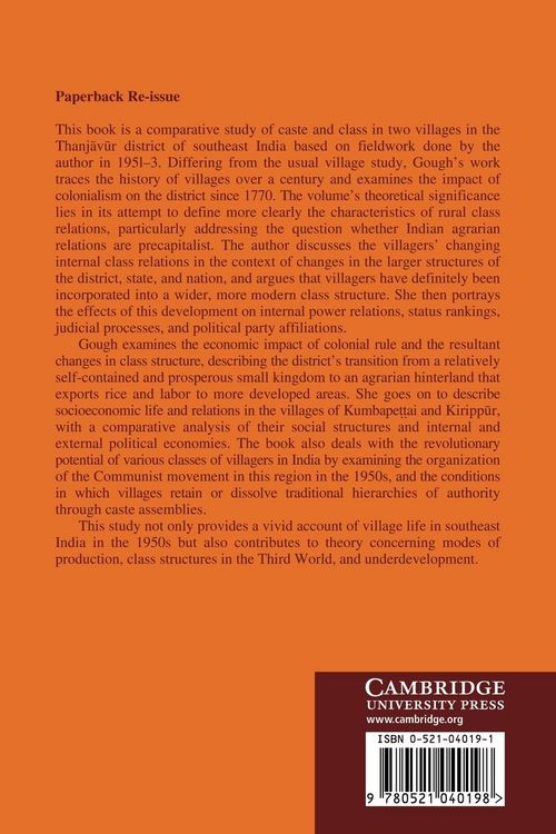 Produktbild: Rural Society in Southeast India