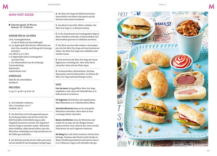 Produktbild: Partyrezepte von A&ndash;Z