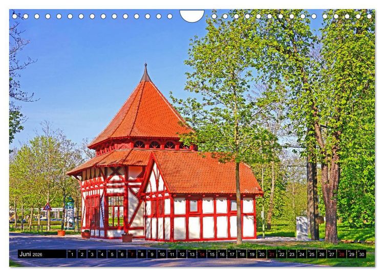 Produktbild: Fr&uuml;hling in Magdeburg (Wandkalender 2026 DIN A4 quer), CALVENDO Monatskalender